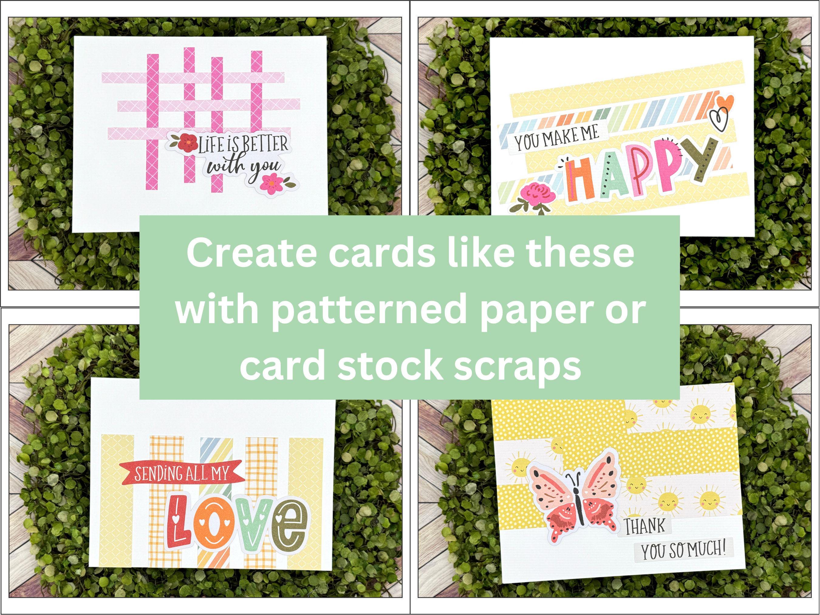 Slicing Away Scraps Idea Book With 10 Ideas for Using Paper or ...