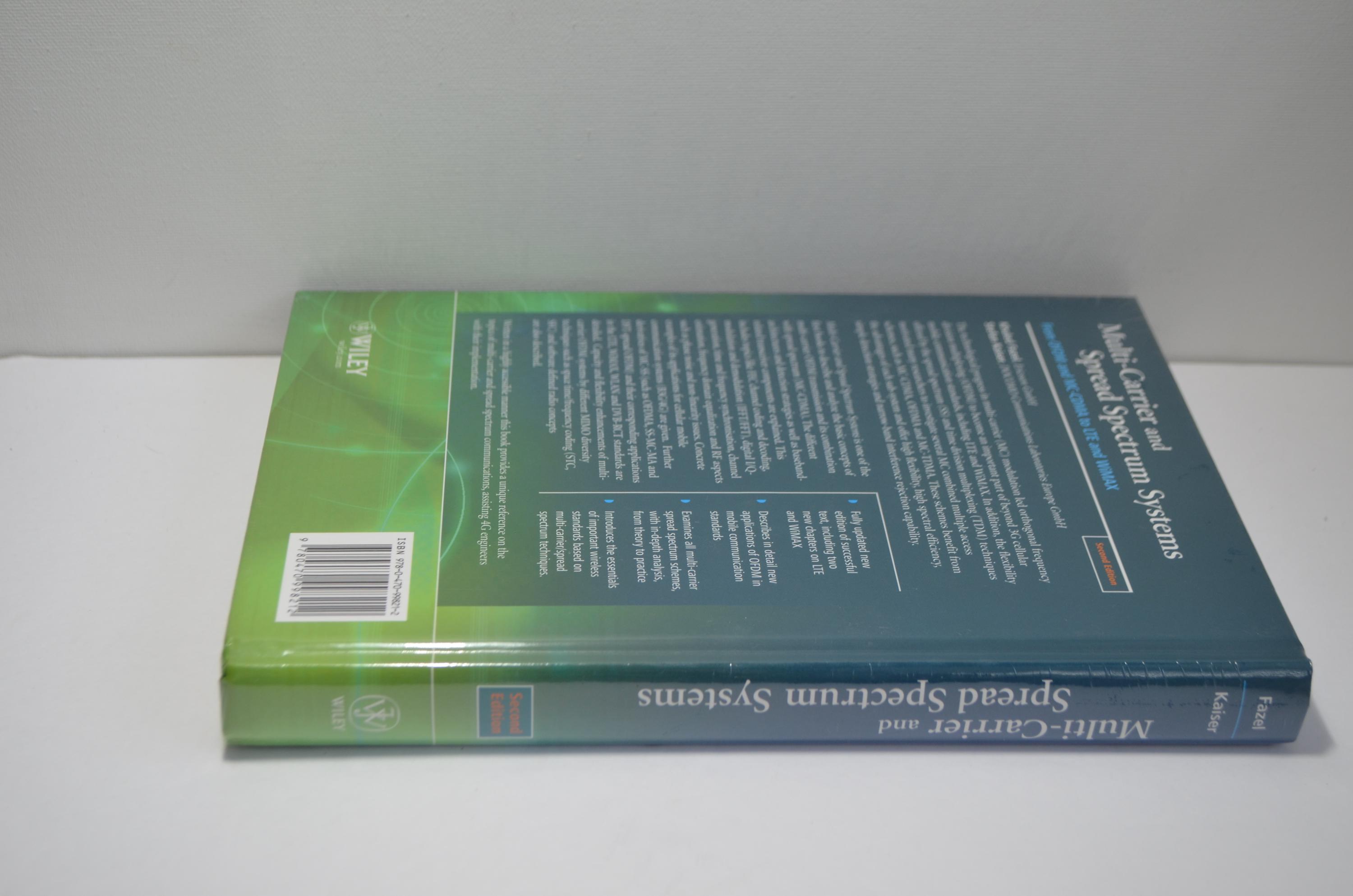 Multi-carrier and Spread Spectrum Systems 2nd Edition by Khaled Fazel ...