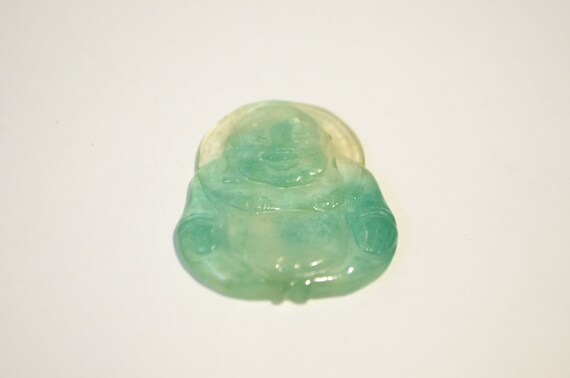 Vintage Hand Carved Natural Genuine Translucent G… - image 2