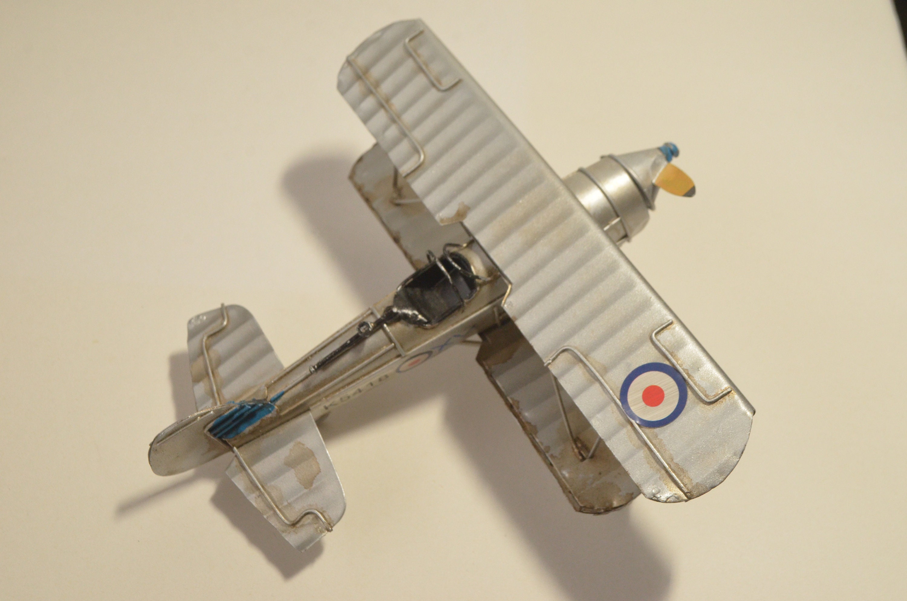 Rare Vintage Handmade German World War II K5418 XV Fighter