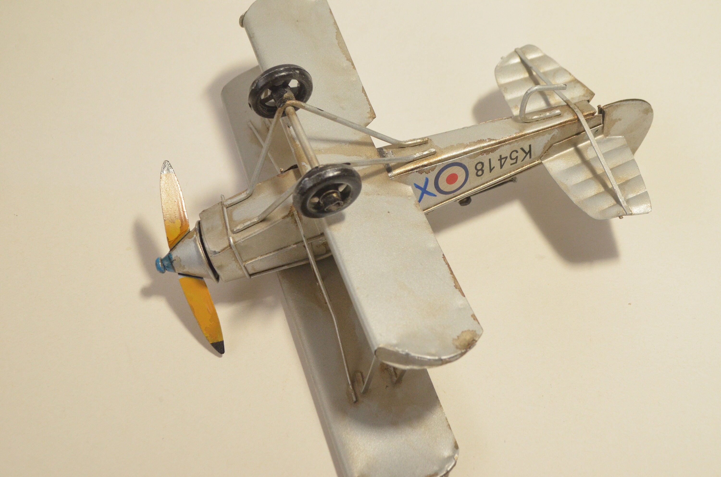 Rare Vintage Handmade German World War II K5418 XV Fighter