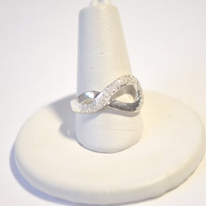 Vintage Sterling Silver 925 Band Ring Size 6.75