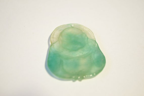 Vintage Hand Carved Natural Genuine Translucent G… - image 3