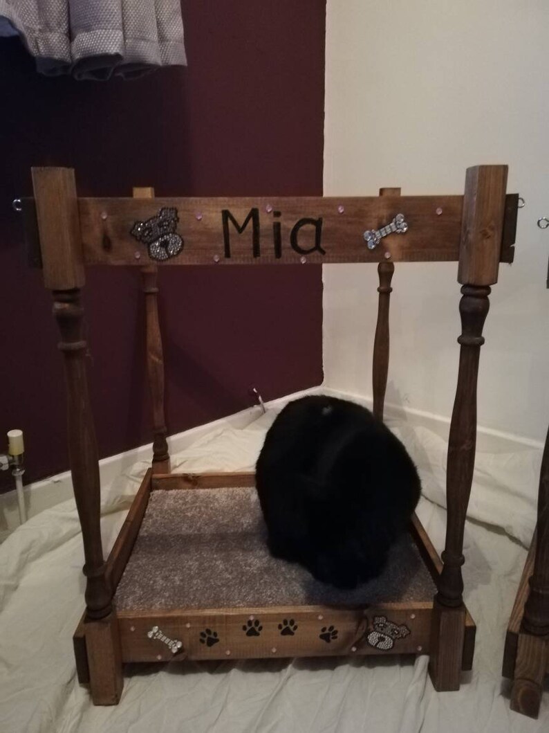 four poster cat bed