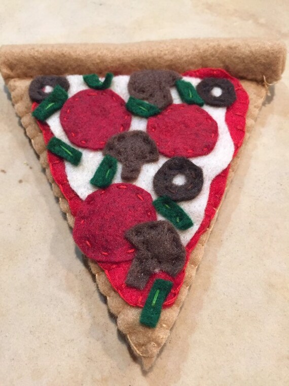 felt pizza