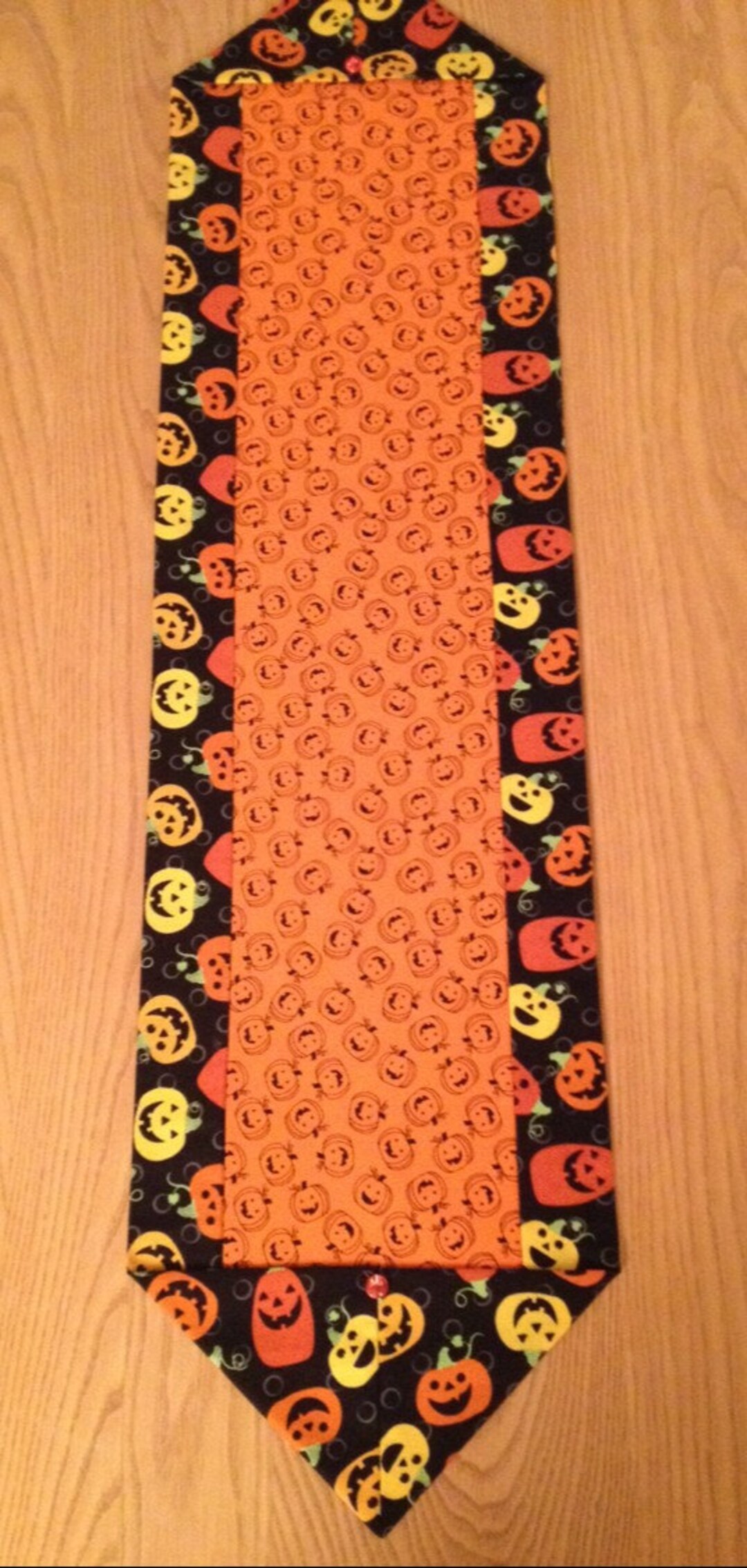 Halloween Jack O'lantern Table Runner - Etsy