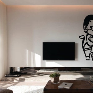 Bal Hanuman version 1 vinyl decal