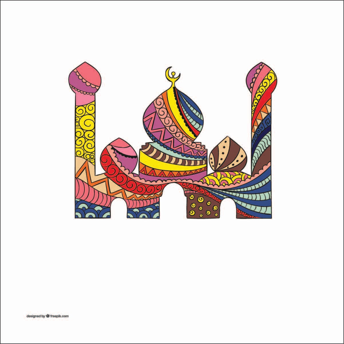 ramadan vinyl stickers