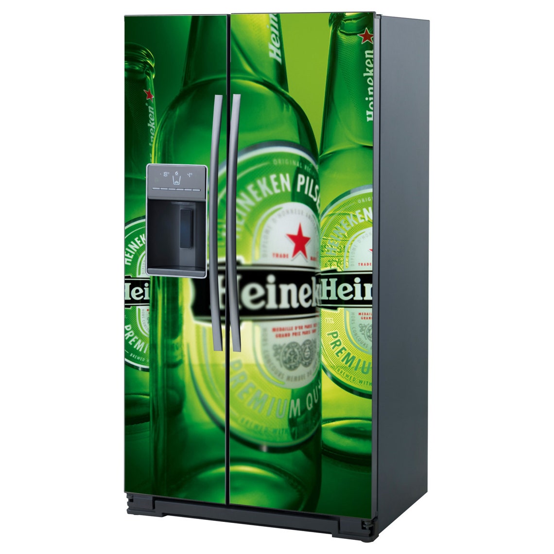 Beer Fridge Wrap Refrigerator Skin any beer Etsy