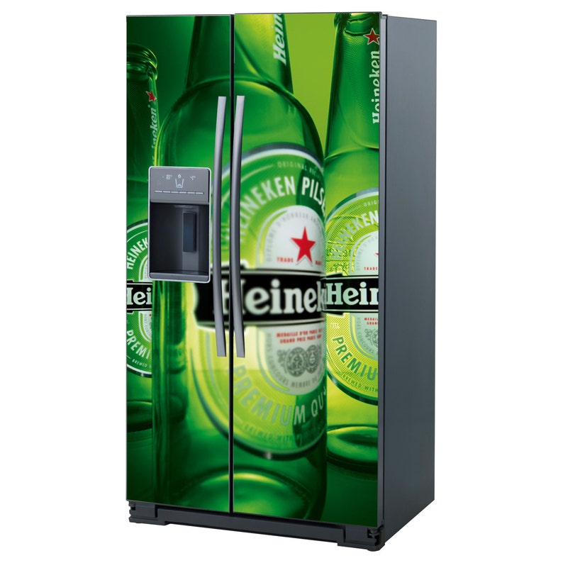 Beer Fridge Wrap Refrigerator Skin any Beer Etsy