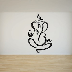 ganesh 8 vinyl wall  laptop decal/sticker