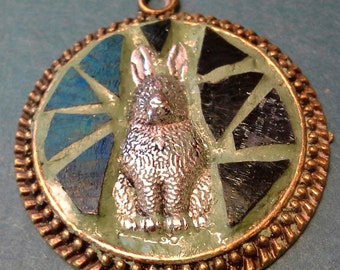 Rabbit mosaic | Etsy