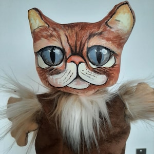 hand puppet cat