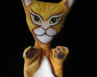 Cat puppet