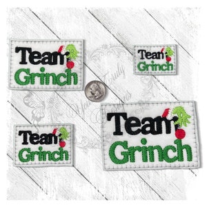 Team Christmas Feltie EMBROIDERY DIGITAL FILE