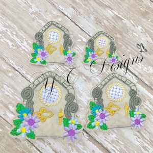 Fairy Feltie Fairy Door Feltie Embroidery File