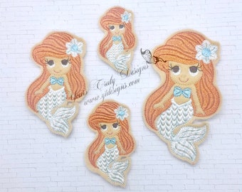 Mermaid Joy Feltie Embroidery File