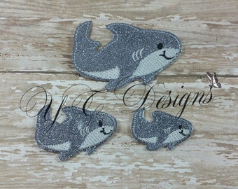 Shark Feltie M2M RF Shark Feltie Embroidery File