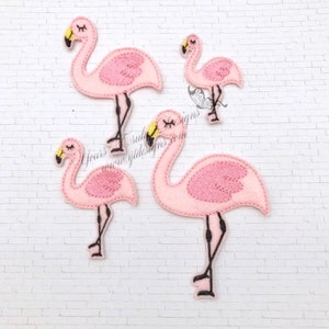 Flamingo machine feutie Broderie Fichier