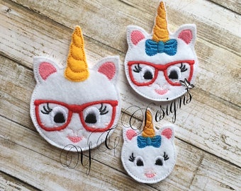 Einhorn Feltie Macaranimal Einhorn 2 -EMBROIDERY FILE