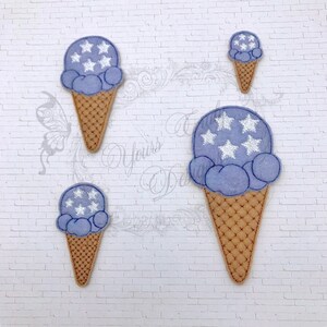 Application Ice Cream Feltie FICHIER NUMÉRIQUE DE BRODERIE