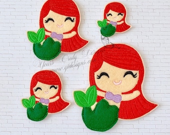 Archivo de bordado digital Feltie de la versión de la aplicación Mermaid 1