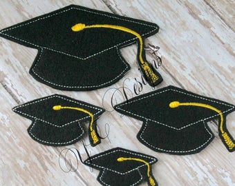 卒業式用フェルト帽 卒業式用フェルト帽 刺繍ファイル