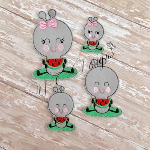Sweet Ant Feltie Picnic Feltie-borduurbestand