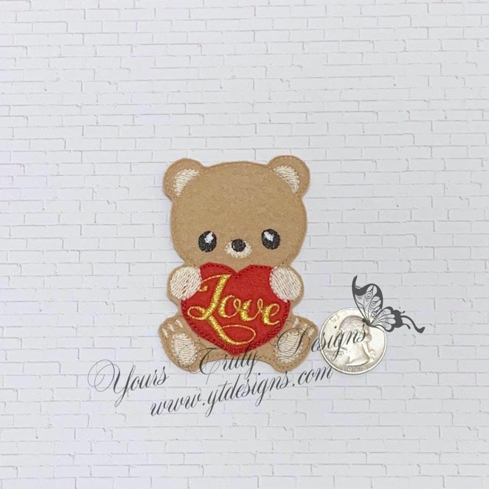 Deeper Love Embroidered Teddy - ED