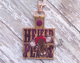 ARCHIVO DE BORDADO DE LLAVERO DE VAQUILLERA POR FAVOR