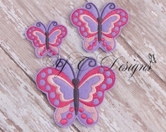 Butterfly Feltie Butterfly 1 Feltie EMBROIDERY FILE