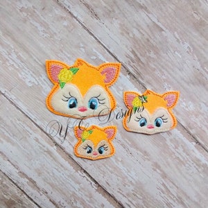 Kitty Feltie Tea Cup Kitty Feltie Embroidery File