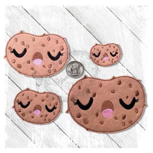 Potato Feltie Embroidery File