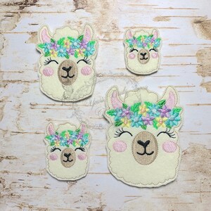Llama Feltie Llama Fancy Feltie ARCHIVO DE BORDADO