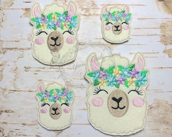 Llama Feltie Llama Fancy Feltie ARCHIVO DE BORDADO