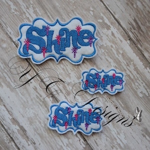 Shine Feltie Genie Feltie Shine Embroidery File