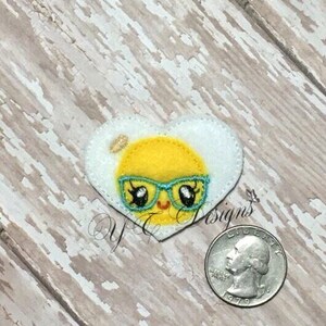 Egg Feltie Egg Heart Feltie Digial Embroidery File image 4