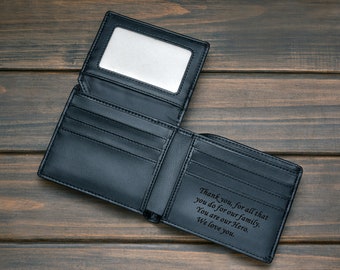 Personalized leather wallet, Mens leather wallet, mens wallet, men wallet leather,mens wallet personalized, bifold wallet, groomsmen gift