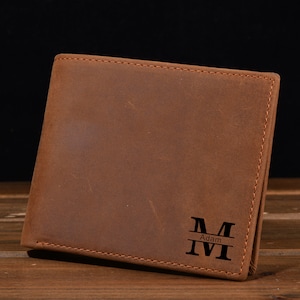 Personalized Men's Leather Wallet - Custom Engraved,Personalized leather Wallet,Personalized wallet,personalized mens wallet,leather wallet