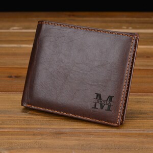 billetera, billetera para hombres, regalo para hombres, cumpleaños de regalo para novios, regalo para novios, billetera personalizada para hombres, regalo para padres, billetera de cuero, gran regalo para hombres