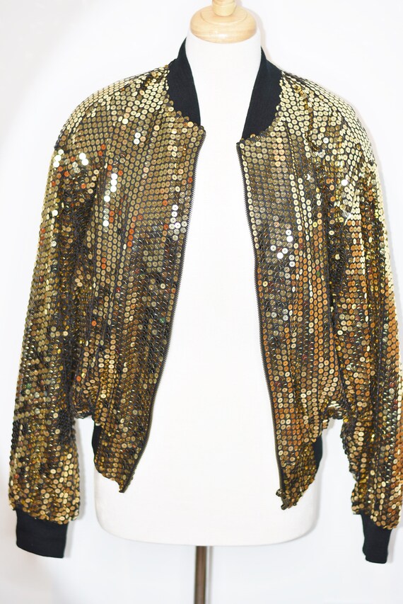vintage sequin blazer