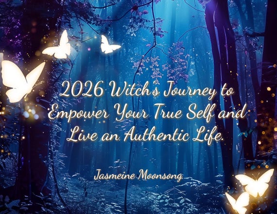 NEW!!! 2026 Witch's Journey to Empower Your True Self and Live an Authentic Life.