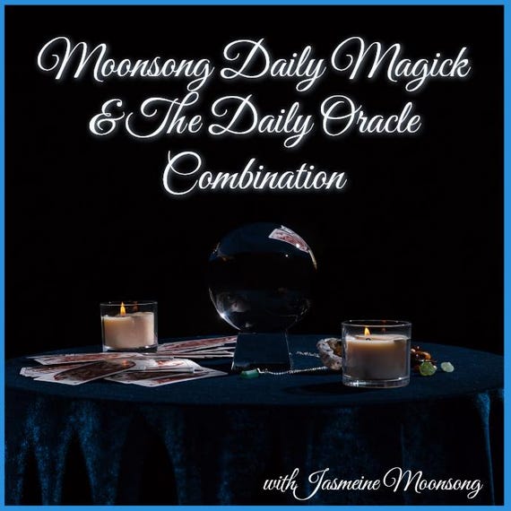 Moonsong Daily Magick & The Daily Oracle Combination (Delivered Via Email)