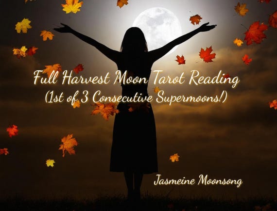 Full Harvest Moon Tarot Reading