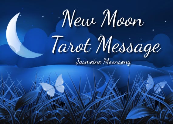 New Moon Tarot Reading – Guidance for Lunar Energy (PDF Delivery)