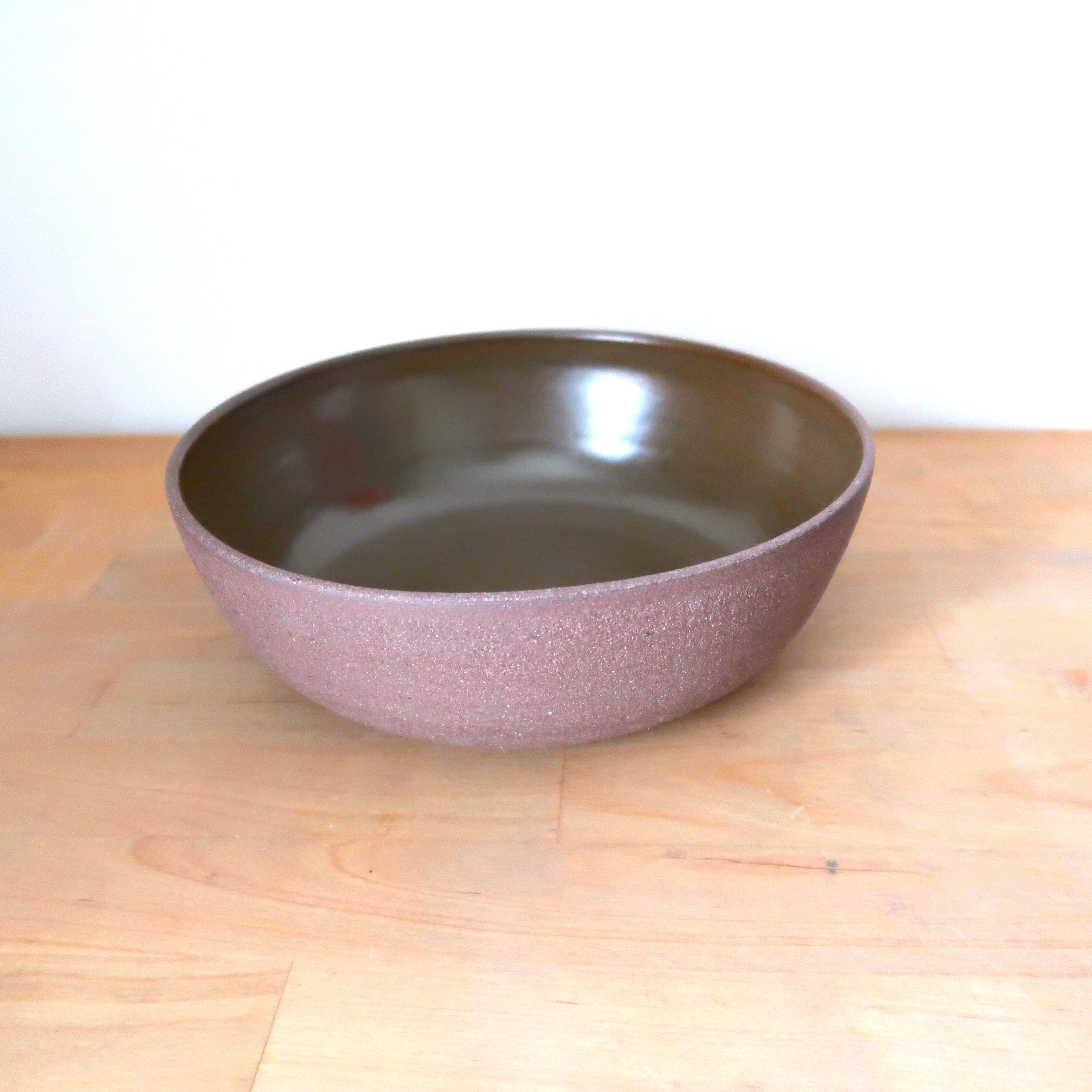 Grand Bol en Grès Rouge Chamotté