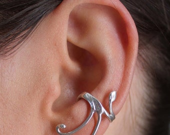 Earcuff in polished silver 925, 215S