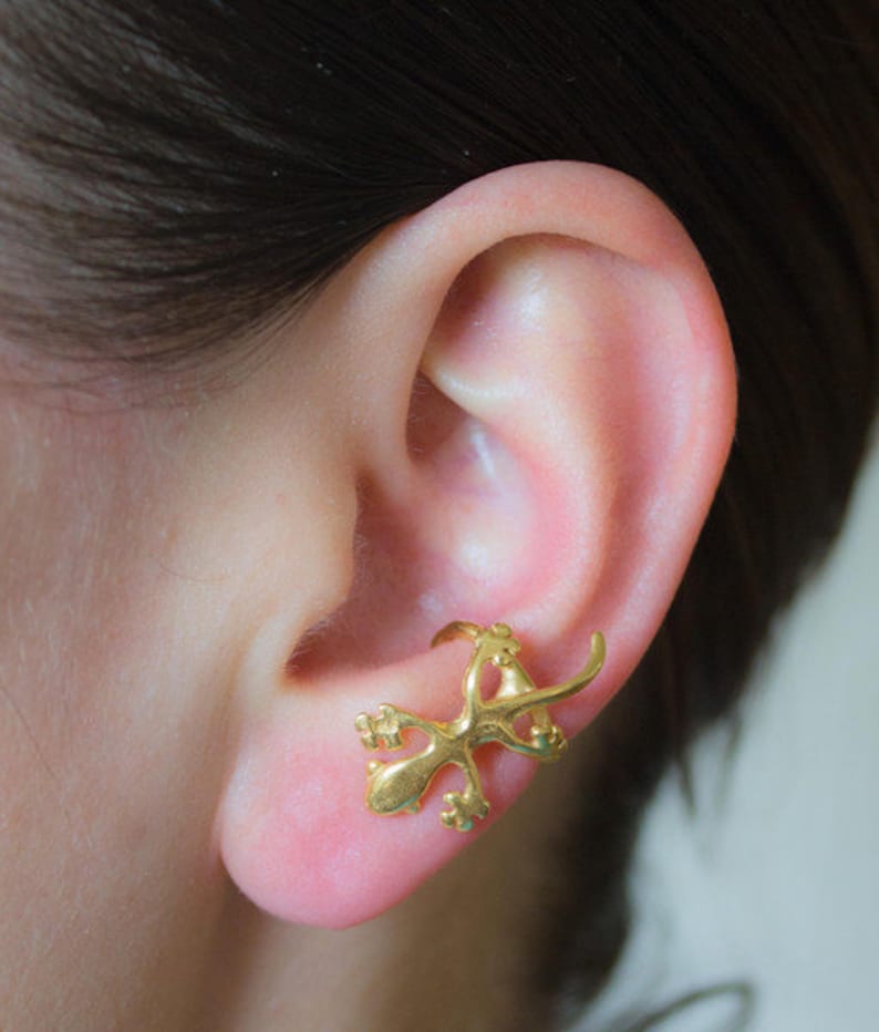 XFSRG Ear Cuffs Ohne Ohrloch - Gold Ohrklemmen Für Damen Hypoallergen