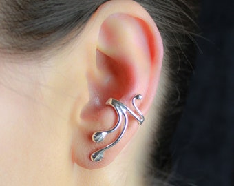 Earcuff in polished silver 925, 229S