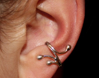 Droplets earcuff, silver 925, 210S